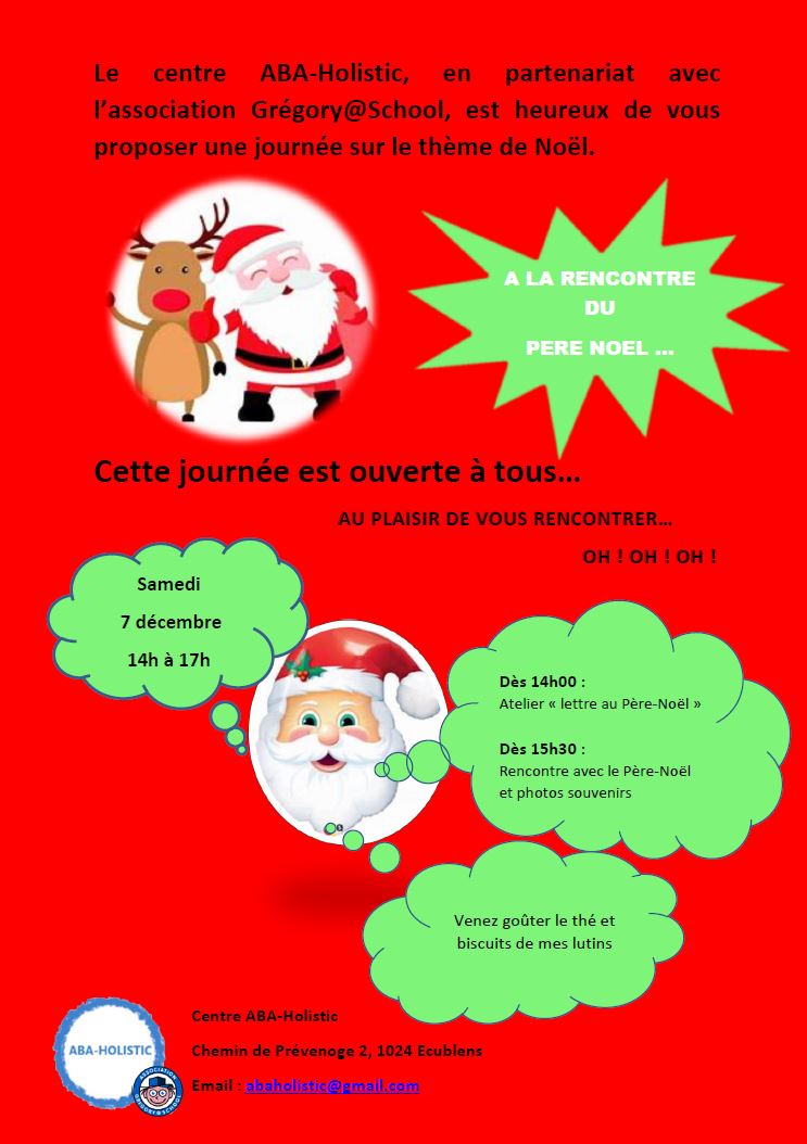 Le Père Noël est au Centre !